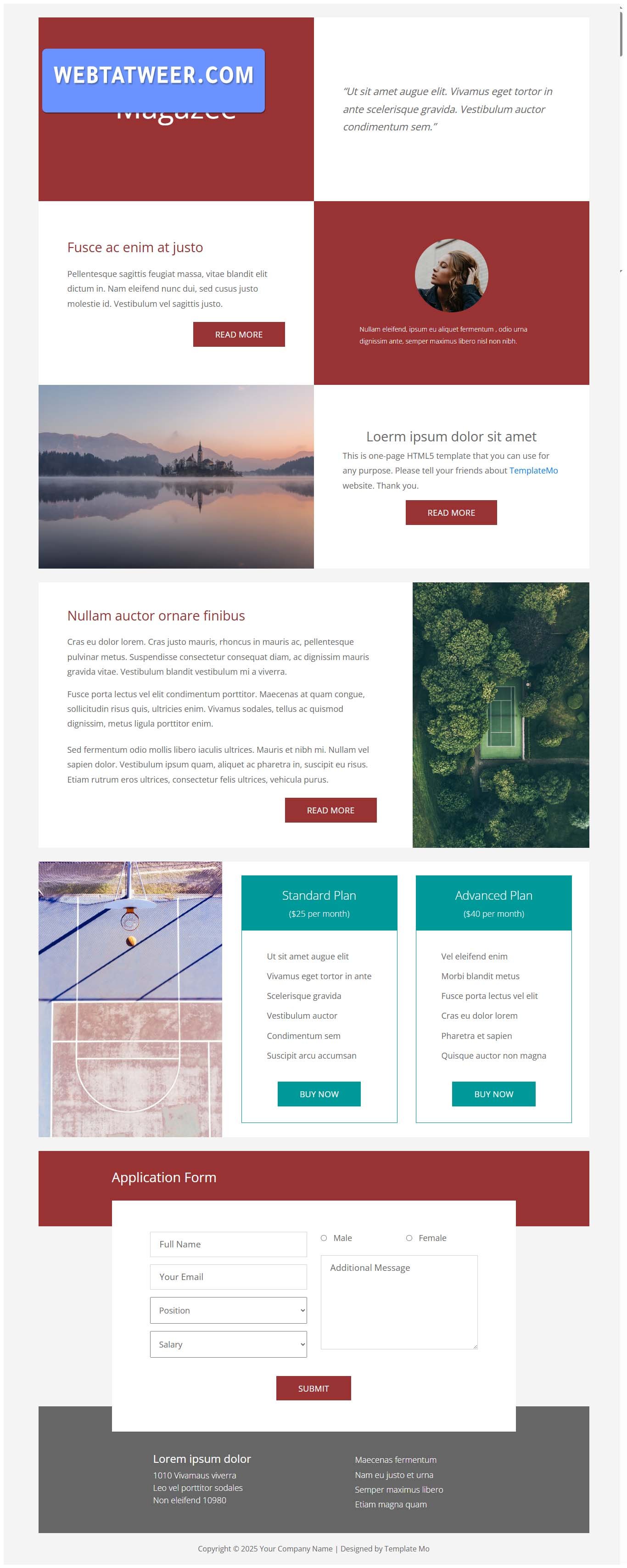 HTML Templates image 24