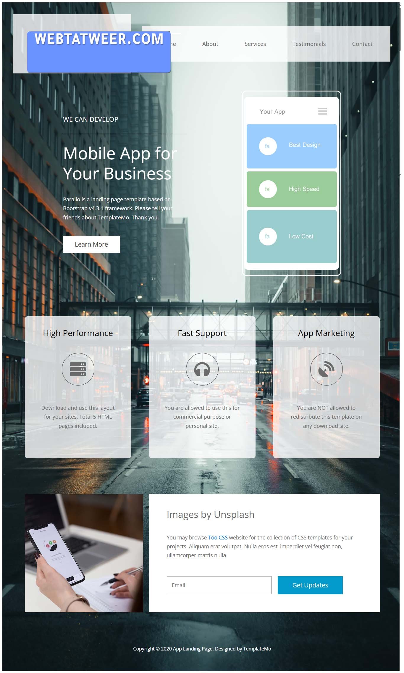 Landing Page Templates image 8