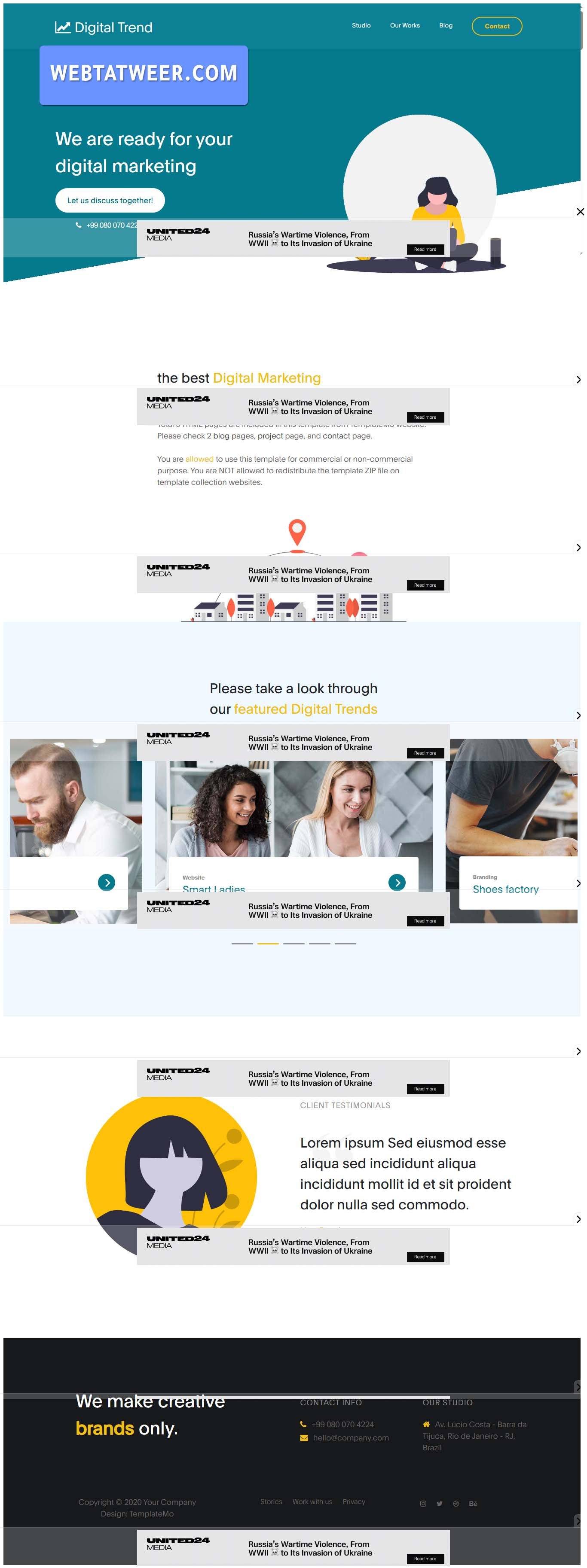 Landing Page Templates image 12