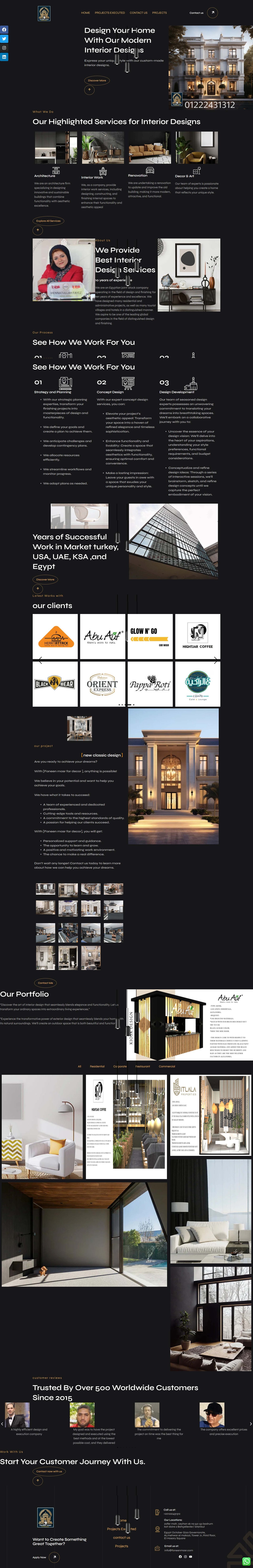 our financial template 2